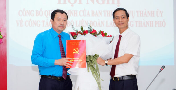 Đồng chí Nguyễn Anh Tuân giữ chức vụ Bí thư Đảng đoàn Liên đoàn Lao động thành phố nhiệm kỳ 2018-2023