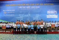 Bế mạc Giải bóng chuyền nữ Cúp Cát Bà Amatina lần thứ Nhất: Đội hoá chất Đức Giang giành giải vô địch