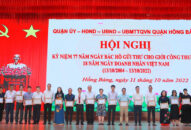 Quận Hồng Bàng: Kỷ niệm 77 năm ngày Bác Hồ gửi thư cho giới Công thương và 18 năm ngày Doanh nhân Việt Nam