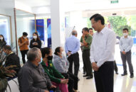 Lãnh đạo thành phố kiểm tra tình hình hoạt động tại các điểm giao dịch của Ngân hàng Thương mại Cổ phần Sài Gòn trên địa bàn thành phố