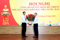 Đồng chí Đinh Đình Văn giữ chức vụ Phó Giám đốc Kho bạc Nhà nước Hải Phòng