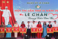 Hội thi “Lê Chân trong trái tim tôi” lần thứ IV năm 2022: Đề cao trách nhiệm nêu gương, tự giác học tập, làm theo Bác của người đứng đầu và cán bộ chủ chốt các cấp