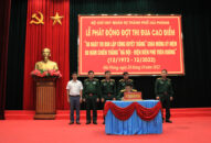 Bộ Chỉ huy Quân sự thành phố phát động thi đua cao điểm “50 Ngày thi đua lập công quyết thắng”