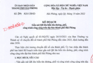 Triển khai gắn mã QR lên biển tên đường, phố, công trình công cộng trên địa bàn thành phố Hải Phòng