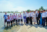 Đoàn công tác của Thái tử kế vị Đan Mạch Frederik tham dự chương trình “Mô phỏng về điện gió ngoài khơi cho trẻ em” tại Khu du lịch Quốc tế Đồi Rồng (quận Đồ Sơn)