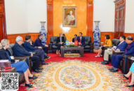 Chủ tịch UBND thành phố Nguyễn Văn Tùng tiếp xã giao Đại sứ Thụy Điển tại Việt Nam