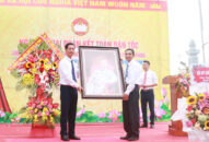 Phó Bí thư Thường trực Thành ủy dự Ngày hội “Đại đoàn kết toàn dân tộc” năm 2022 tại làng văn hóa Đồng Dụ, xã Đặng Cương, huyện An Dương