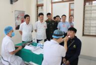 Huyện Thủy Nguyên thực hiện khám tuyển nghĩa vụ quân sự năm 2023