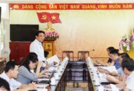 Ban Pháp chế HĐND thành phố làm việc với Sở Nội vụ về công tác chuẩn bị hồ sơ Đề án, dự thảo Nghị quyết