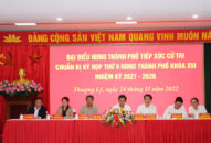 Đại biểu HĐND thành phố tiếp xúc cử tri nơi cư trú tại phường Thượng Lý, quận Hồng Bàng chuẩn bị Kỳ họp thứ 9, HĐND thành phố khóa XVI