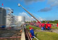 Cụm doanh nghiệp an toàn PCCC Sở Dầu: Thực tập phương án chữa cháy và cứu nạn, cứu hộ với 250 người tham gia