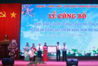 Huyện An Dương: Đón nhận bằng công nhận của Thủ tướng Chính phủ về huyện đạt chuẩn nông thôn mới