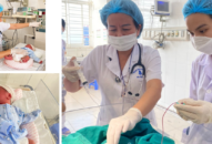 Bệnh viện Trẻ em Hải Phòng: Thay máu một phần điều trị thành công trẻ sơ sinh mắc đa hồng cầu