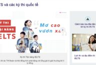Hội đồng Anh tạm hoãn thi IELTS và nhiều chứng chỉ quốc tế khác