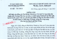 Kết luận của Chủ tịch UBND thành phố tại cuộc Diễn tập về phòng, chống tấn công mạng trên địa bàn thành phố Hải Phòng