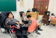 Thu gần 200 đơn vị máu trong Ngày hội hiến máu tình nguyện