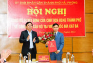 Bổ nhiệm đồng chí Nguyễn Văn Dinh giữ chức vụ Phó giám đốc Vườn Quốc gia Cát Bà