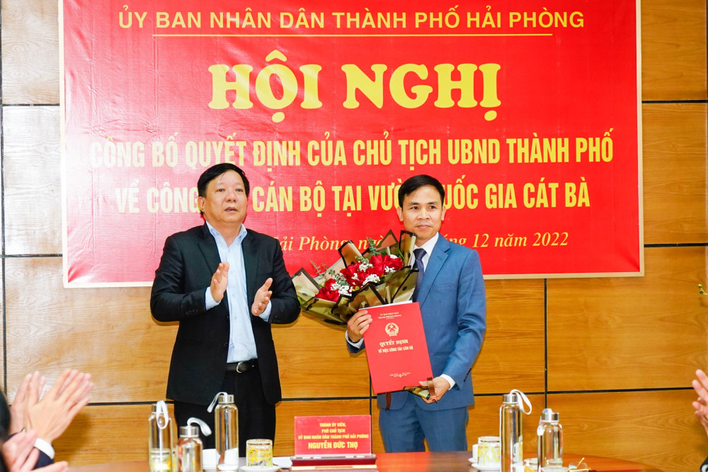 Bổ nhiệm đồng chí Nguyễn Văn Dinh giữ chức vụ Phó giám đốc Vườn Quốc ...