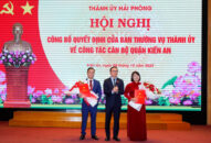 Đồng chí Bùi Thị Tuyết Mai giữ chức vụ Phó Bí thư Quận ủy Kiến An nhiệm kỳ 2020-2025