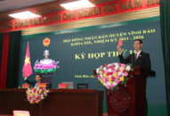HĐND huyện Vĩnh Bảo tổ chức Kỳ họp thường lệ cuối năm đánh giá tình hình thực hiện nhiệm vụ phát triển kinh tế xã hội năm 2022