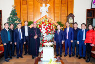 Đoàn công tác Ban Dân vận Trung ương thăm, chúc mừng Tòa Giám mục Giáo phận Hải Phòng nhân dịp Lễ Giáng sinh năm 2022