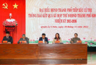 Tổ đại biểu số 4 HĐND thành phố tiếp xúc cử tri quận Lê Chân sau Kỳ họp thứ 9 HĐND thành phố khóa XVI, nhiệm kỳ 2021-2026