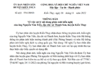 Huyện Kiến Thụy trả lời phản ánh, kiến nghị của ông Nguyễn Văn Tiến (xã Thanh Sơn) về thủ tục thực hiện cấp giấy chứng nhận quyền sử dụng đất