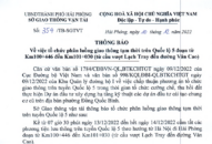 Thông báo phân luồng giao thông tạm thời trên QL5 đoạn từ Km100+446 đến Km101+030 (từ cầu vượt Lạch Tray đến đường Văn Cao)