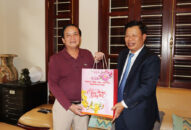 Thăm, chúc Tết các đồng chí nguyên Trưởng Ban Quản lý Khu kinh tế Hải Phòng nhân dịp Tết Nguyên đán Quý Mão năm 2023