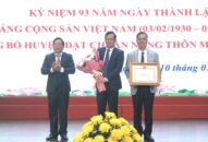 Huyện Kiến Thụy đón bằng công nhận huyện đạt chuẩn nông thôn mới