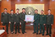Bộ Chỉ huy Quân sự thành phố chúc Tết Công an thành phố