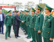 Phó Chủ tịch UBND thành phố Nguyễn Đức Thọ thăm, chúc Tết các đơn vị quân đội đóng quân trên địa bàn