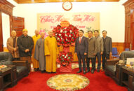 Phó Chủ tịch UBND thành phố Lê Khắc Nam tiếp Ban Trị sự Giáo hội Phật giáo Việt Nam thành phố