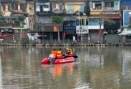 Kịp thời cứu 01 người và tìm kiếm nam thanh niên tại khu vực sông đào Tam Bạc, đường Thế Lữ, quận Hồng Bàng