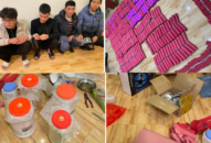 Bắt giữ các đối tượng buôn bán và sản xuất xuất pháo nổ tại Tiên Lãng, thu trên 80kg pháo