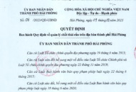 Ban hành Quy định về quản lý chất thải rắn trên địa bàn thành phố Hải Phòng