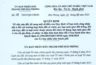 Hải Phòng: Sửa đổi, bổ sung một số quy định về hạn mức công nhận đất ở, hạn mức giao đất, có hiệu lực từ ngày 25/02/2023