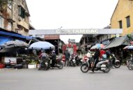 Chợ Tam Bạc vắng bóng người sau vụ hỏa hoạn