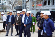 Phó Chủ tịch UBND thành phố Lê Khắc Nam kiểm tra tiến độ thi công các công trình trọng điểm ngành Y tế