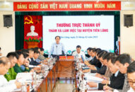 Thường trực Thành ủy làm việc với Ban Chấp hành Đảng bộ huyện Tiên Lãng