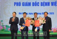 Nhân sự mới: Các đồng chí Nguyễn Thế May và Nguyễn Đức Hoạt được bổ nhiệm giữ chức vụ Phó giám đốc Bệnh viện hữu nghị Việt Tiệp