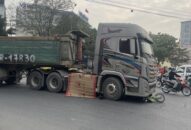 Hải Phòng: Va chạm với xe tải, một nữ sinh tử vong