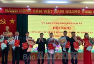 Quận Hải An: Luân chuyển và bổ nhiệm cán bộ chủ chốt