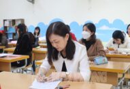 167 thầy, cô giáo tham dự Hội thi giao lưu viết chữ đẹp cấp tiểu học