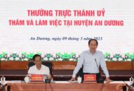 Huyện An Dương cần tập trung nguồn lực, tháo gỡ khó khăn thực hiện các nhiệm vụ để chuyển đổi thành đơn vị hành chính quận
