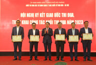 Khối các cơ quan Quản lý nhà nước về văn hóa-xã hội Ký giao ước thi đua và triển khai công tác năm 2023