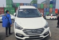 Tịch thu 9 ôtô đã qua sử dụng quá cảnh trái phép tại cảng Hải Phòng