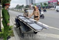 Công an các đơn vị, địa phương: Xử lý nghiêm xe tự chế