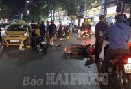 Va chạm giao thông liên hoàn trên đường Trần Nguyên Hãn