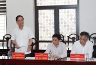 Phó Bí thư Thường trực Thành ủy dự sinh hoạt chi bộ tại Chi bộ Văn phòng thuộc Đảng bộ bộ phận Chi cục Thủy lợi và Phòng chống thiên tai